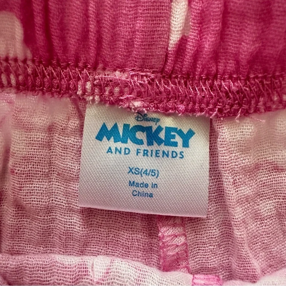 Disney Pink Floral Shorts Size XS Girls